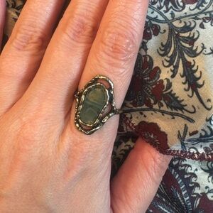 Free People Green Ring